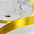 Fita de Cetim Personalizada (Impressão Dourado) - 50m - Imagem 2