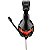 Headset Gamer Multilaser Warrior Harve P2 Vermelho Ph101 - Imagem 3