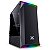 Gabinete Gamer VX Gaming Borealis Rgb Preto Com Lateral em acrílico - 32296 - Imagem 1
