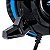 Headset Gamer VX Gaming Taranis P2 Preto/Azul - 29870 - Imagem 6