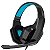 Headset Gamer K-MEX Gaming Master ARS32 P2 Preto/Azul - ARS3 - Imagem 1