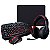 Kit Gamer Dazz Arsenal Teclado + Mouse + Headset + Mousepad - 625237 - Imagem 1