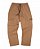 Calça Cargo Sarja Fire Reta Especial (Chocolate) - Imagem 1