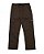 Calça Cargo Sarja Fire Reta Especial (Marrom Escuro) - Imagem 1
