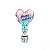 Berloque Balão Happy Birthday Prata Eternal Joias - Imagem 1