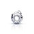 Berloque pave Golfinho Eternal Original Prata 925 legitima - Imagem 2