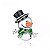 Berloque Boneco de Neve Natal Prata 925 legitima - Imagem 1