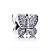 Berloque Borboleta lilas Garden Prata 925 Eternal joias - Imagem 1