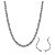 Choker Riviera 2mm Fecho Gaveta Em Prata Legitima 925 - Imagem 1