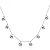 Gargantilha Choker com Zircônias em prata de lei 925 - Imagem 1