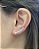 Brinco Ear Cuff Perolas Em Prata Legítima 925 Eternal Joias - Imagem 3