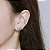 Brinco De Rosa Earcuf Prata 925 Original Eternal Joias - Imagem 3