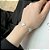 Pulseira Madrepérola Trevos Cravejados Em Prata Legítima 925 - Imagem 2