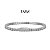 Pulseira Riviera 3mm Fecho Gaveta Prata Legítima 925 Eternal - Imagem 2