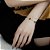 Pulseira Trevo Preto Banho Ouro 18k Em Prata Legítima 925 - Imagem 4
