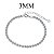 Pulseira Riviera Esferas 3mm Prata Legítima 925 Eternal - Imagem 1