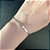 Pulseira laminada fita em prata 925 legítima - Imagem 2
