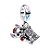 Berloque Pendente Stitch Tower of Terror Prata Eternal Joias - Imagem 1