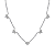 Colar Choker Corações Em Prata 925 Legitima - Imagem 1