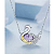 Colar Cisne Em Zircônia Prata 925 Legítima - Imagem 4