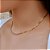 Colar minimalista riviera com elos banho ouro 18k prata 925 - Imagem 4