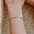 Pulseira minimalista riviera com elos em prata legítima 925 - Imagem 4