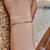 Pulseira minimalista riviera com elos banho ouro prata 925 - Imagem 5