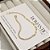 Pulseira minimalista riviera com elos banho ouro prata 925 - Imagem 3