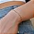 Pulseira minimalista riviera com elos banho ouro prata 925 - Imagem 4