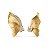 Brinco borboleta encantada banho ouro 18k Prata 925 Legítima - Imagem 1