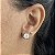 Brinco pedra moissanite 8mm 2.0ct rosca prata legítima 925 - Imagem 4