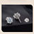 Brinco Pedra Moissanite 5mm 0,5ct Em Prata Legítima 925 - Imagem 3