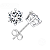 Brinco Pedra Moissanite 6.5mm 1.0ct Em Prata Legítima 925 - Imagem 1
