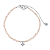 Pulseira Cristal Areia Em Prata 925 Legitima - Imagem 1