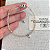Pulseira Cristal Areia Em Prata 925 Legitima - Imagem 3