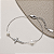 Pulseira Cruz Cravejada e Pérolas Em Prata 925 Legitima - Imagem 4