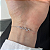 Pulseira Ramo com Zircônias Em Prata 925 Legitima - Imagem 2