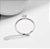 Anel diamante moissanite certificado GR 0.3 ct Prata 925 - Imagem 2