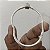 Bracelete Fecho Liso Para Berloques Banho de Prata - Imagem 4