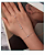 Pulseira hand chain pontos de luz em prata legítima 925 - Imagem 5