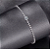 Pulseira esferas pedra moissanite 4mm 0.3ct em prata 925 - Imagem 2
