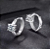 Brinco argolinha moissanite 5mm 0.5ct em prata 925 - Imagem 3