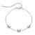 Pulseira Borboletas Brilhantes Em Prata 925 Eternal Joias - Imagem 1
