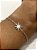 Pulseira estrela cadente em prata legítima 925 cor: Prata - Imagem 3