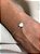 Pulseira coração princesa em prata legítima 925 cor: Prata - Imagem 3