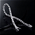 Pulseira riviera fecho gaveta moissanite 5mm 0.50ct prata - Imagem 3
