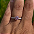 Anel solitário rosa moissanite luxo 6.5mm 1.0ct prata 925 - Imagem 3