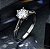 Anel solitário moissanite 6.5mm 1.0ct prata 925 Eternal - Imagem 3
