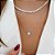 Colar moissanite em V ponto de luz 6.5mm 1.0ct prata 925 cor: Prata - Imagem 3