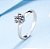 Anel Solitário Diamante Moissanite Garantia Gr 1ct Prata 925 - Imagem 3